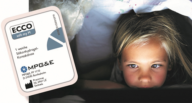 MPG&E launcht individuelle weiche Kontaktlinse für Myopie-Management